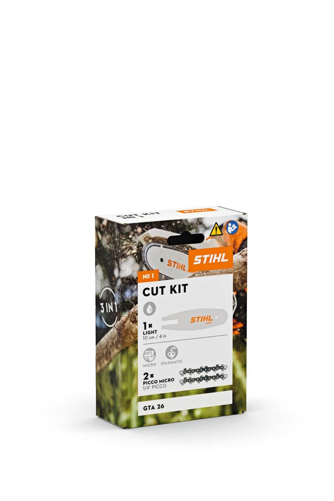 Stihl GTA 26 Cut Kit (2x Spare Chains & 1x Spare Bar)