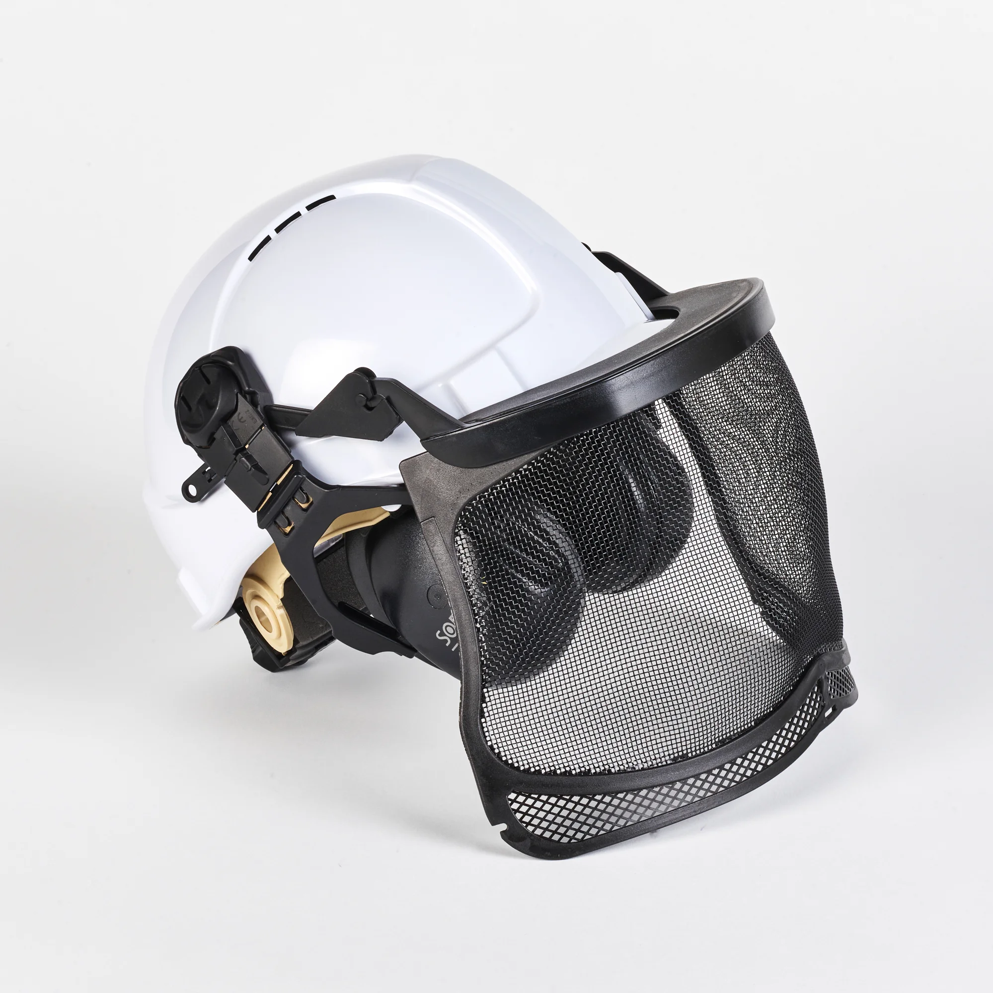 Base Tech Forestry Ground Helmet SNR 31dB (White)