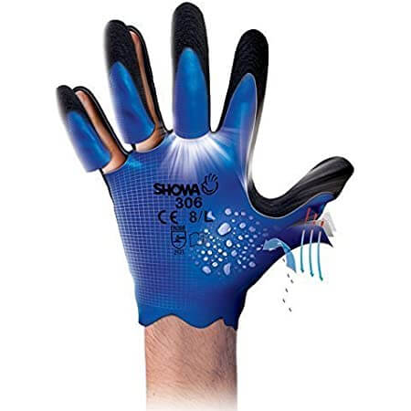Showa 306 Waterproof Gloves (Large)