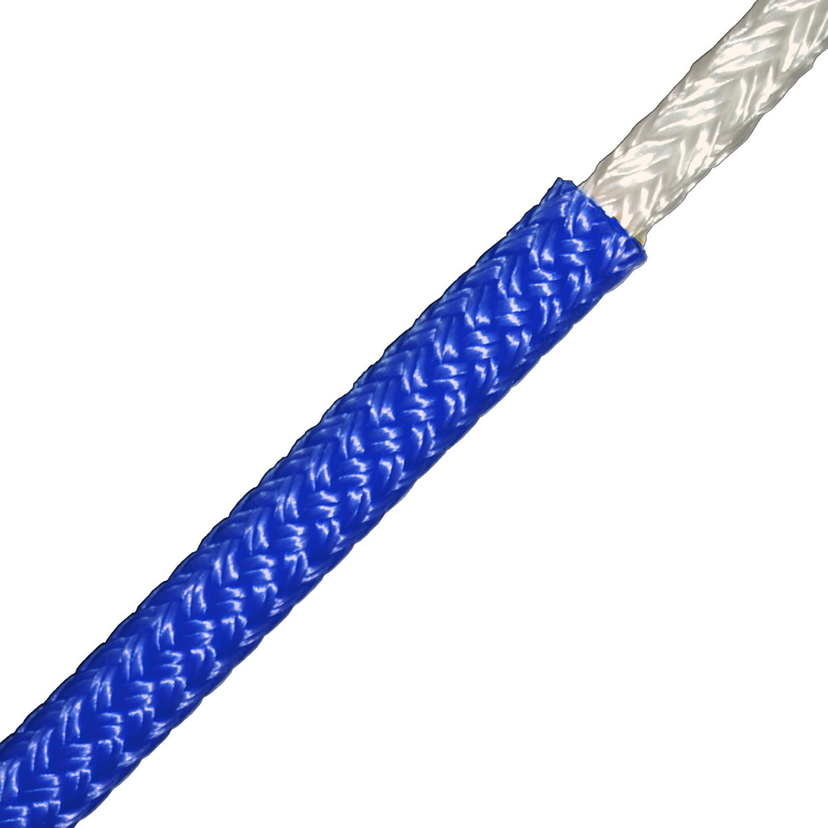 English Braid Alliance 14mm Coloured Rigging Line (BLUE) 50m