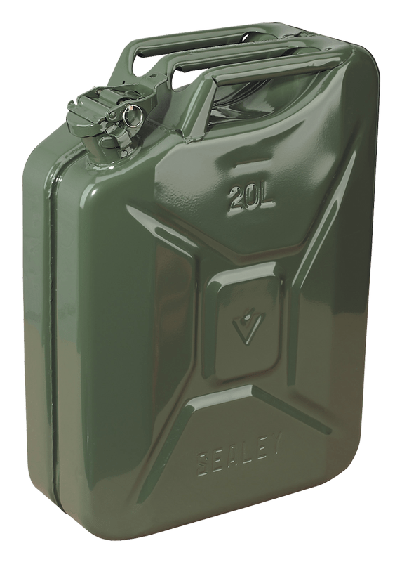 20L Jerry Fuel Can - Choice of Colours - PTE
